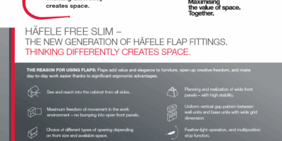 Product Sheet: Häfele Free Slim